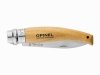 Nóż Opinel 8 Ogrodniczy - Stal nierdzewna Sandvik, blokada Virobloc, ergonomiczny uchwyt bukowy - 8,5 cm - Opinel